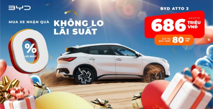 MUA XE NHẬN QUÀ - KHÔNG LO LÃI SUẤT