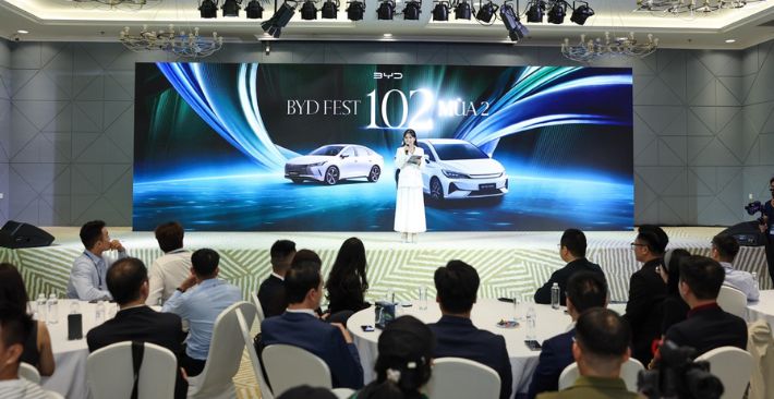 BYD Fest 102 Mùa 2 sẵn sàng khởi động tại TP.HCM cùng loạt ưu đãi hấp từ BYD trong tháng 8