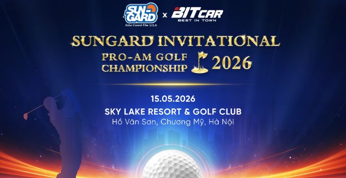 BYD BITCAR ĐỒNG HÀNH CÙNG GIẢI SUNGARD INVITATIONAL CHAMPION GOLF 2026