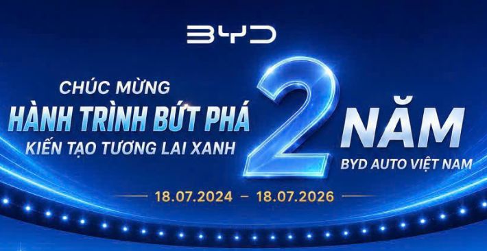 CHÚC MỪNG SINH NHẬT 2 NĂM BYD VIỆT NAM